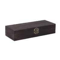 Dárková krabička dřevěná kovaná tmavá - Havana