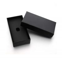 Dárková krabička - Černá, strukturovaná