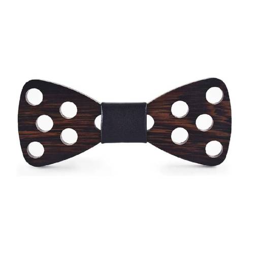 Foto - Dřevěný motýlek - Elegantní s kolečky